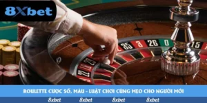 Roulette cược số, màu